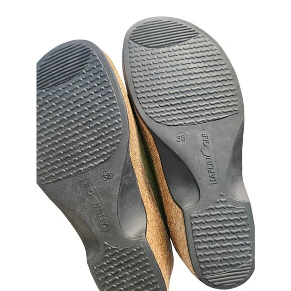 Haflinger Wool Clogs Green Gray Womens Size  7 NEW TAGS - Picture 7 of 9